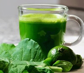 suco de couve com limão